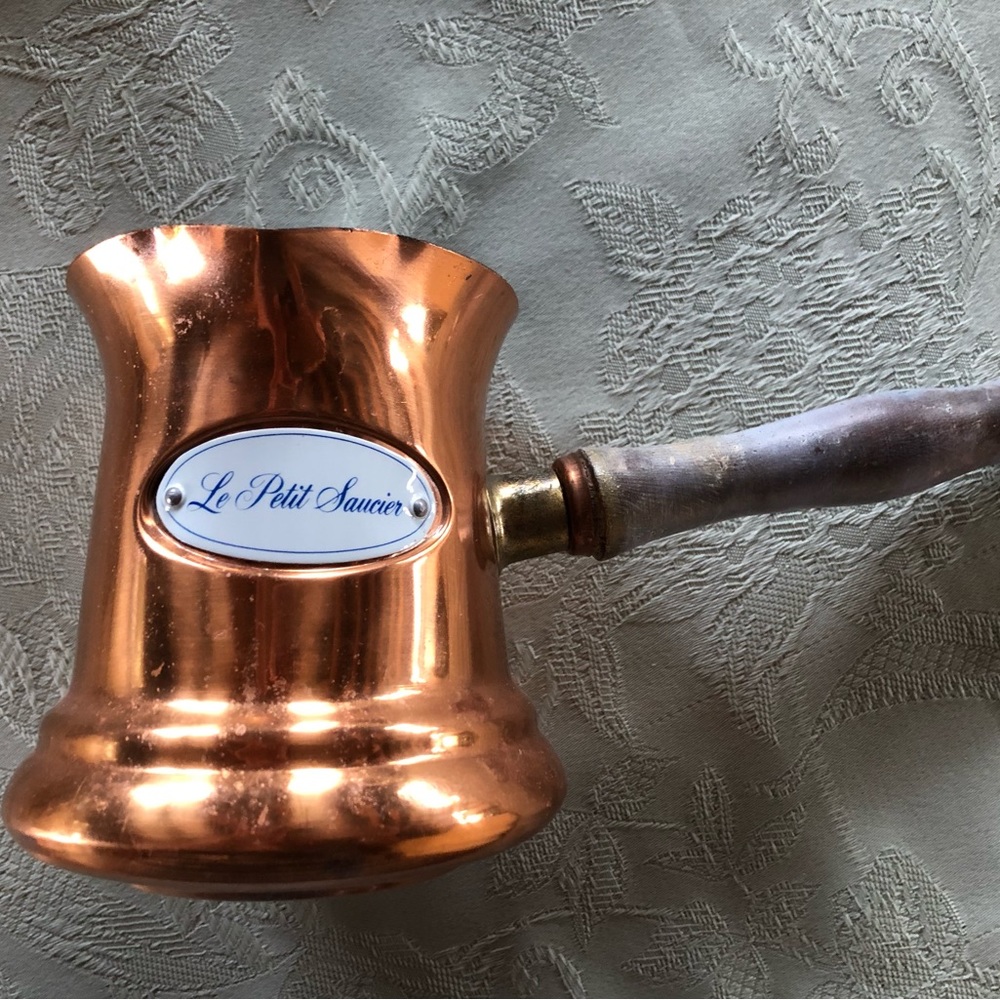 Vintage Le Petit Saucier Copper pot